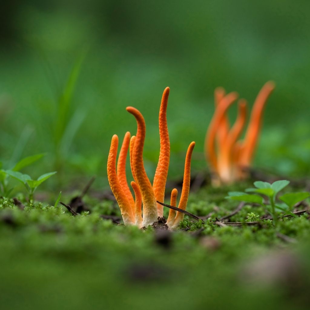 Cordyceps mushroom